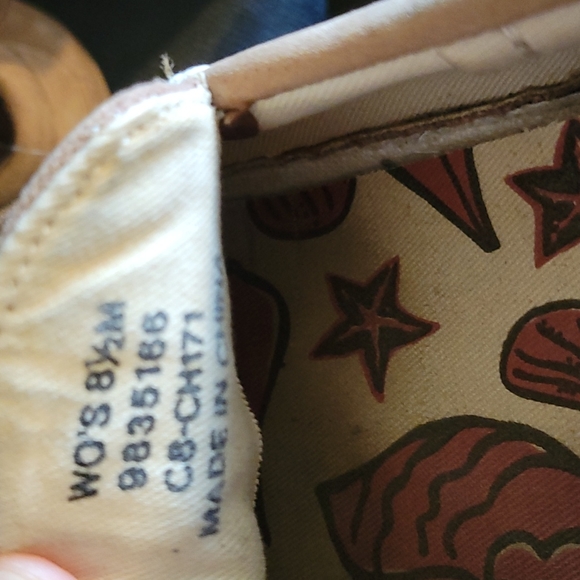 Sperry Slip On Moccasin Style Boat Deck Shoes sz 8.5 - Picture 8 of 8